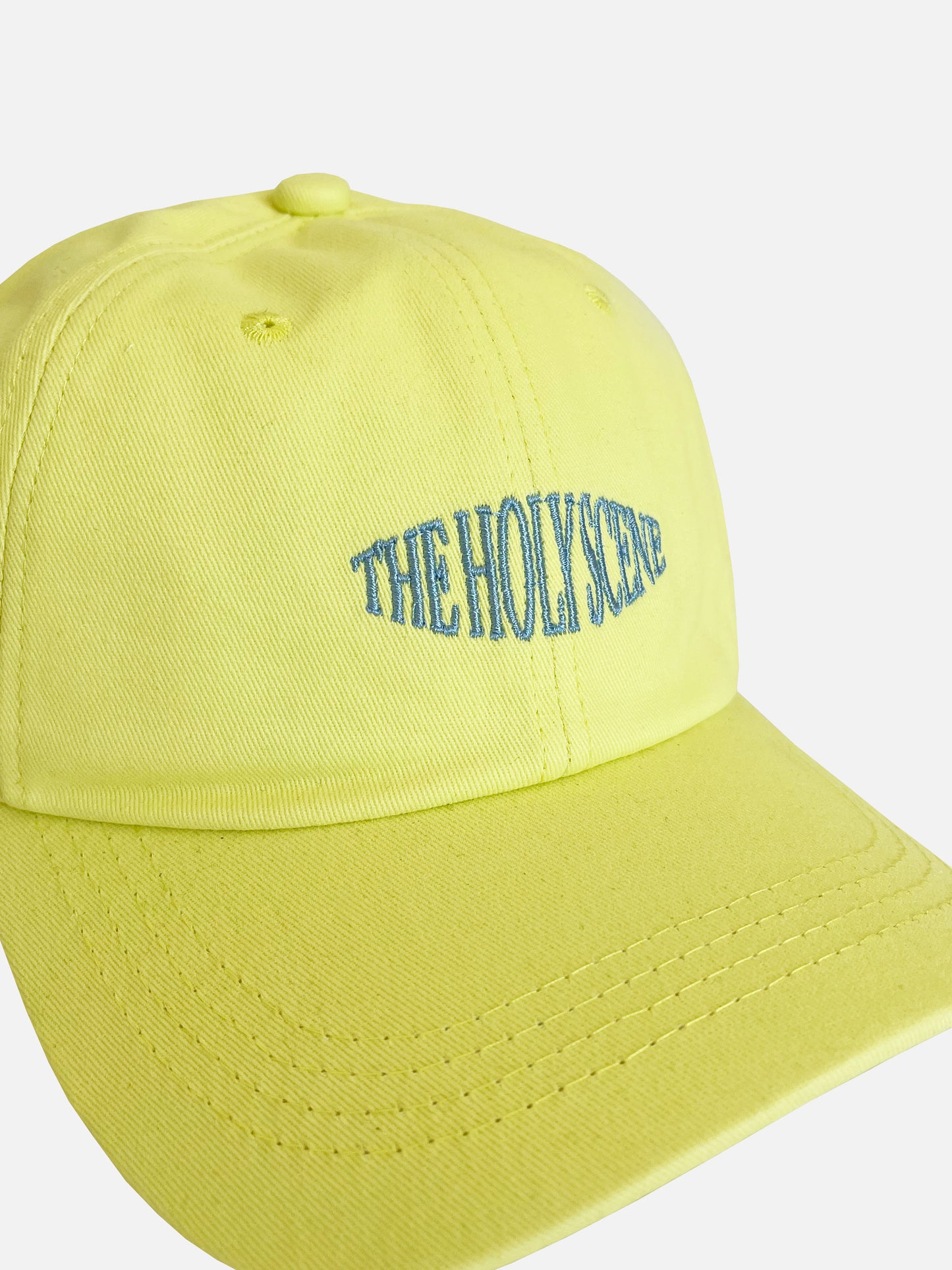 Yellow signature embroidery hat