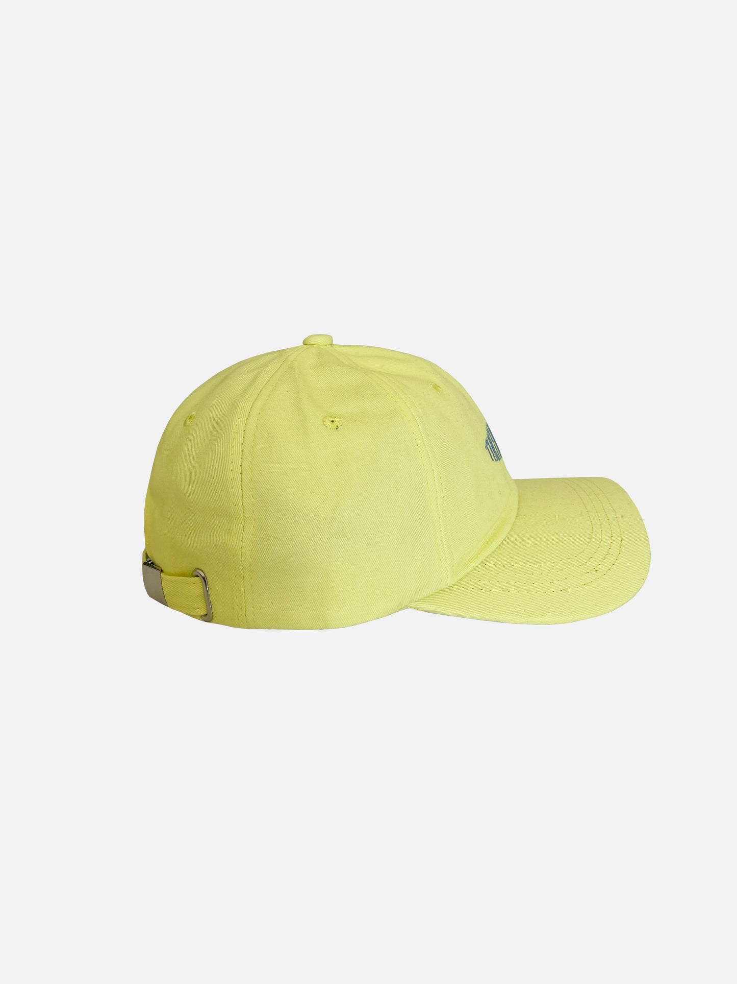 Yellow signature embroidery hat